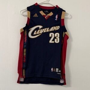Adidas Youth Medium Cleveland Number 23 James Jersey